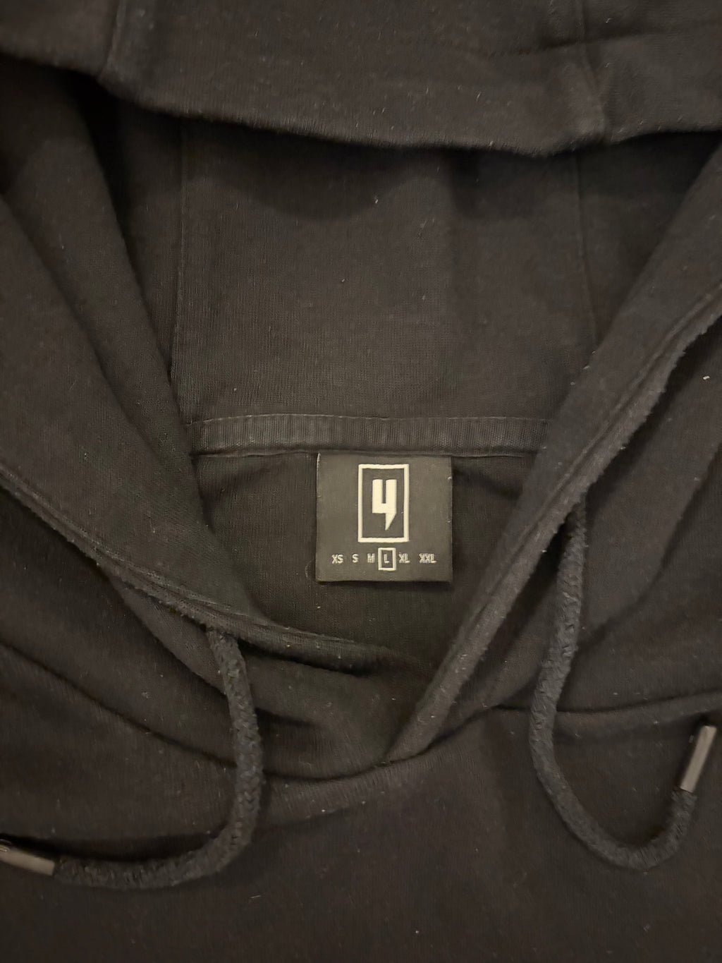 Yelir black reflective hoodie