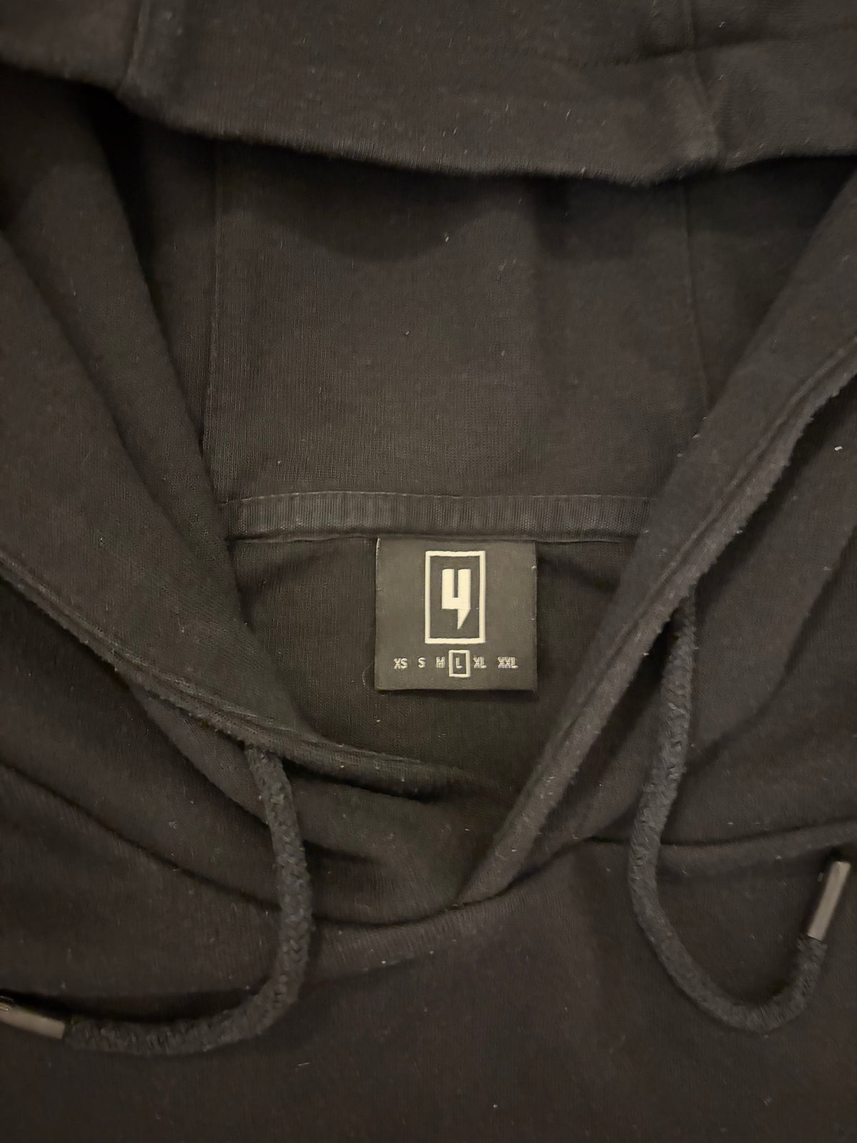 Yelir black reflective hoodie