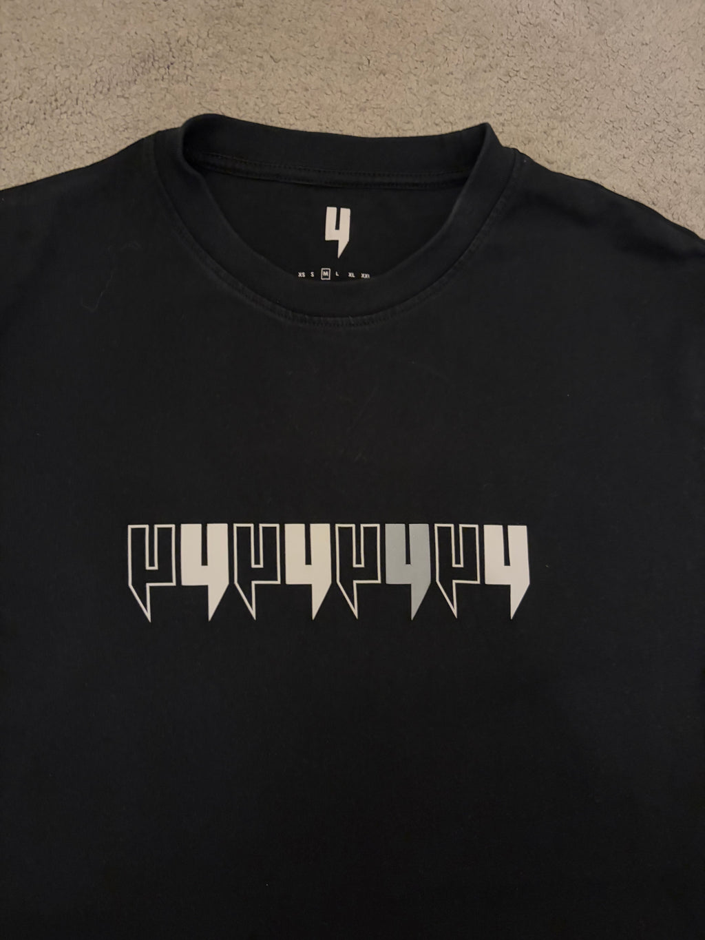Yelir world black reflective t shirt