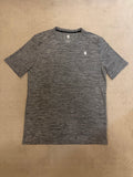 Yelir world mens grey stone performance t shirt