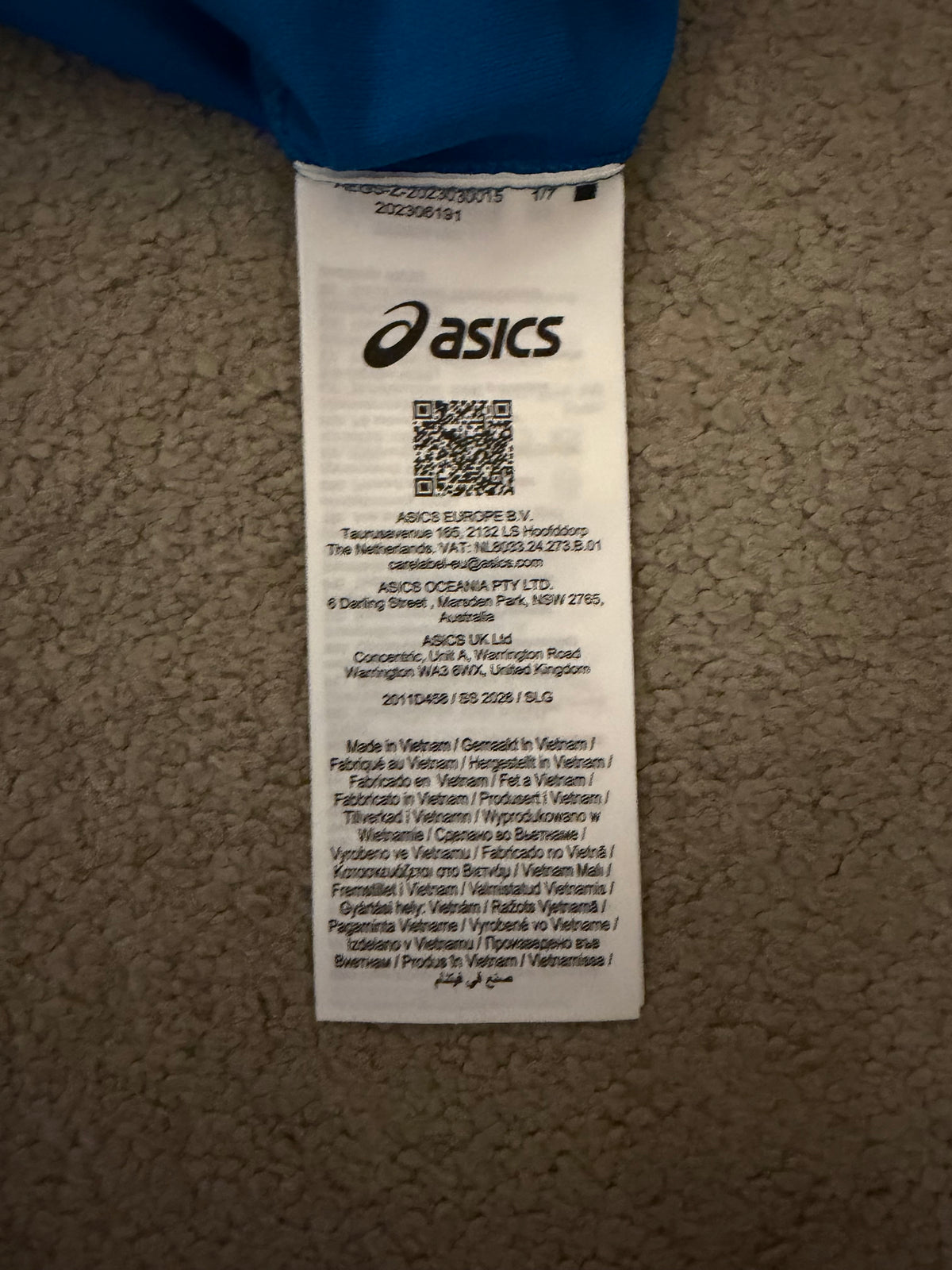 Asics icon blue tshirt